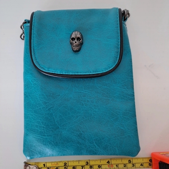 Bad Day Bag Moi Rebelle Green Blue Small Cross Body Bag - Picture 5 of 7